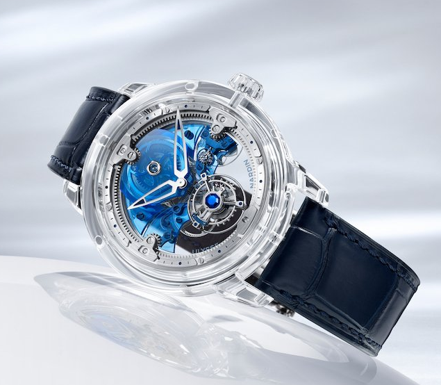 Review Best Ulysse Nardin Royal Sapphire Flying Tourbillon Blue 793.300 watches sale